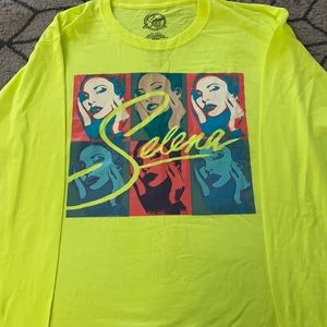 Long Sleeve Neon Selena Fashion Nova T-Shirt